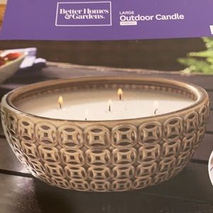 Better Home Large Outdoor Candle-Rosemary